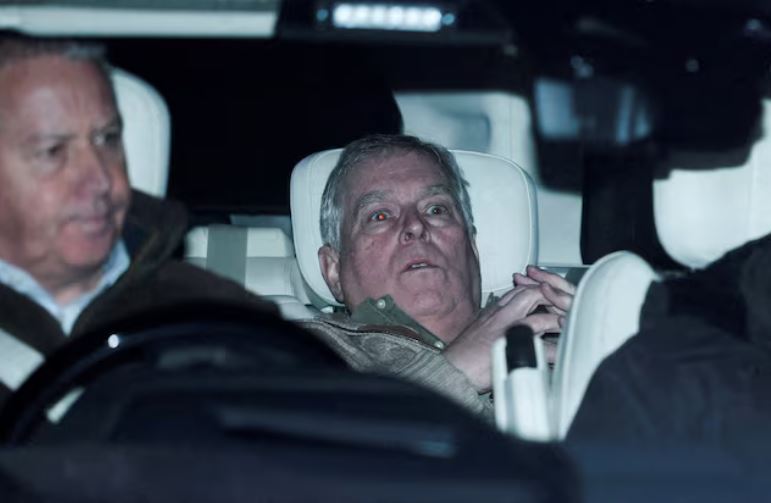 UK police conclude search at former home of Andrew